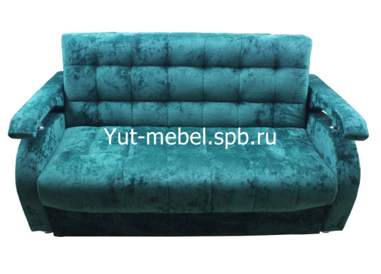Диван-кровать «Аккордеон-1» 1400×1900 зеленый блисс