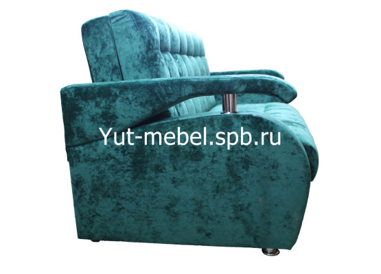 Диван-кровать «Аккордеон-1» 1400×1900 зеленый блисс, Уют мебель