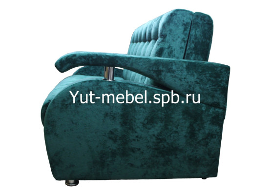 Диван-кровать «Аккордеон-1» 1400×1900 зеленый блисс, Уют мебель