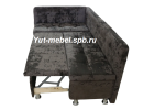 Кухонный уголок со спальным местом коричневый блисс, Уют мебель