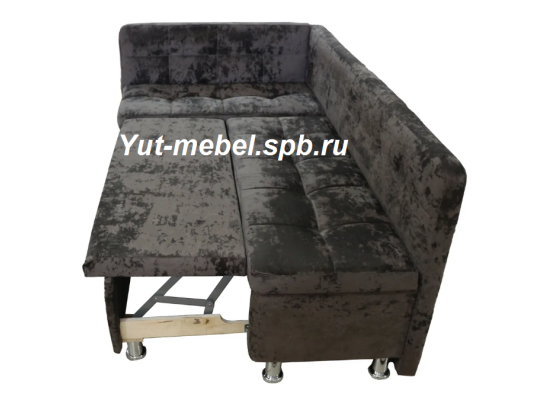 Кухонный уголок со спальным местом коричневый блисс, Уют мебель