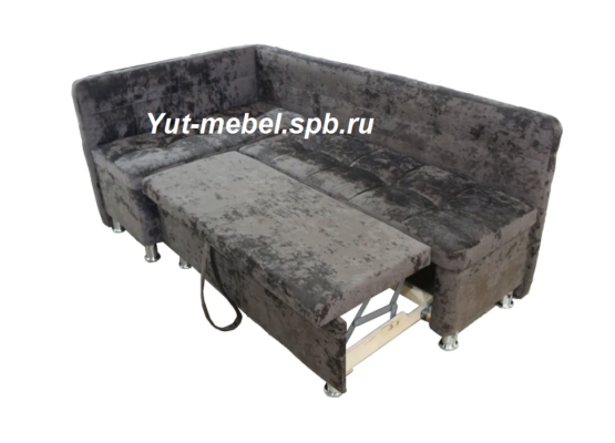 Кухонный уголок со спальным местом коричневый блисс, Уют мебель