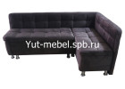 Кухонный уголок со спальным местом коричневый форест
