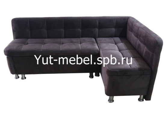 Кухонный уголок со спальным местом коричневый форест