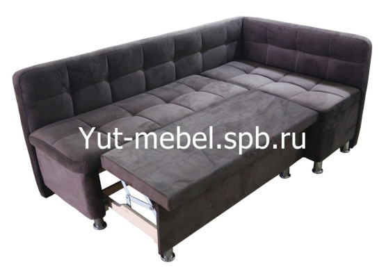 Кухонный уголок со спальным местом коричневый форест, Уют мебель