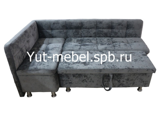 Кухонный уголок со спальным местом серый блисс, Уют мебель