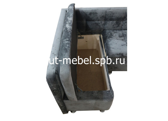 Кухонный уголок со спальным местом серый блисс, Уют мебель