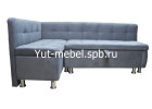 Кухонный уголок со спальным местом серый форест