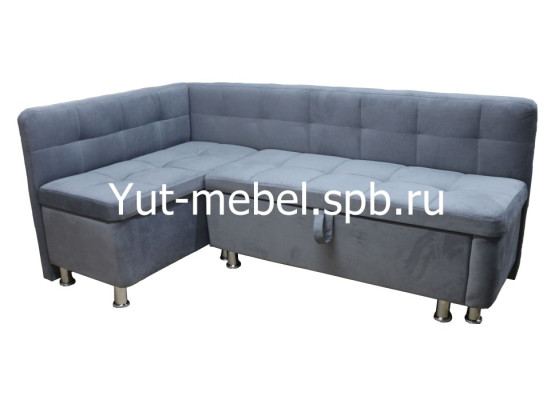 Кухонный уголок со спальным местом серый форест, Уют мебель