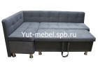 Кухонный уголок со спальным местом серый форест, Уют мебель