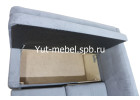 Кухонный уголок со спальным местом серый форест, Уют мебель