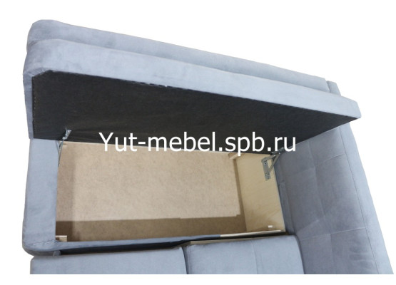 Кухонный уголок со спальным местом серый форест, Уют мебель