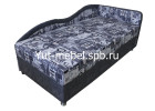 Тахта кровать «Марика 4» 900×1900 серая королева, Уют мебель