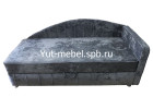 Тахта кровать «Мишель-2» 900×1900 темно-серый блисс, Уют мебель
