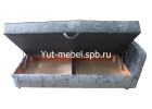 Тахта кровать «Мишель-2» 900×1900 темно-серый блисс, Уют мебель