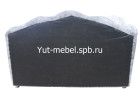 Тахта-кровать «Мишель Ракушка Г» блисс светло-серый, Уют мебель