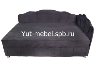 Тахта-кровать «Мишель Ракушка Г» коричневый форест
