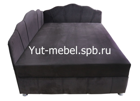 Тахта-кровать «Мишель Ракушка Г» коричневый форест, Уют мебель