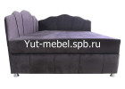 Тахта-кровать «Мишель Ракушка Г» коричневый форест, Уют мебель