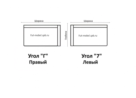 Тахта «Марика-3» серая рогожка, Уют мебель