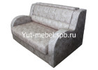 Выкатной диван-кровать «Лондон-3» 1400×1900 бежевая замша, Уют мебель