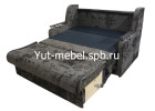 Выкатной диван-кровать «Верона» 1400×1900 коричневый блисс, Уют мебель