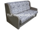Выкатной диван-кровать «Верона» 1400×1900 пионы, Уют мебель