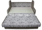 Выкатной диван-кровать «Верона» 1400×1900 пионы, Уют мебель