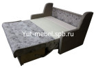 Выкатной диван-кровать «Верона» 1400×1900 пионы, Уют мебель