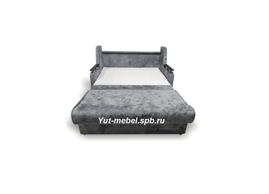 Выкатной диван «Верона» серый 1400×1900, Уют мебель